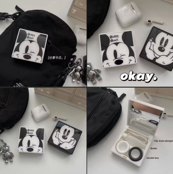 🖤🤍ESTUCHE MICKEY MOUSE PARA PUPILENTES 🤍🖤