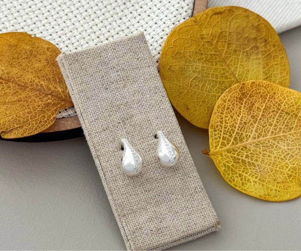 BRINCO GOTA 1 FILEIRA DE ZIRCS 1,2CM