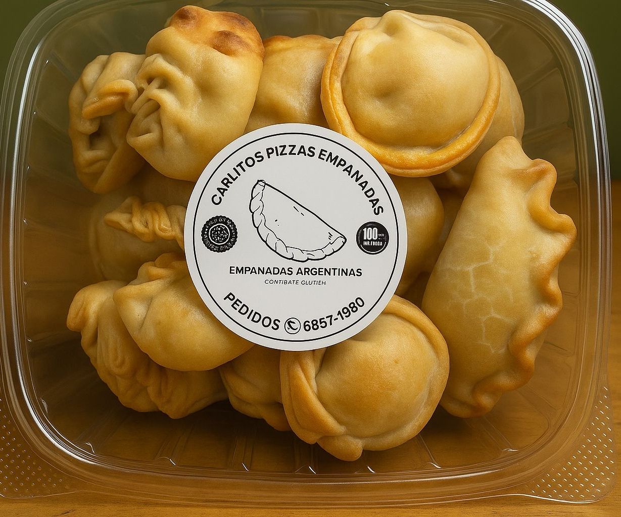 12 MINI EMPANADAS 2 MIX