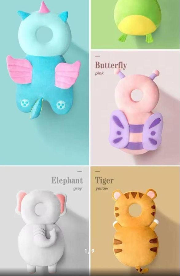 Almohada Protectora de cabeza para Bebés Anti Golpes