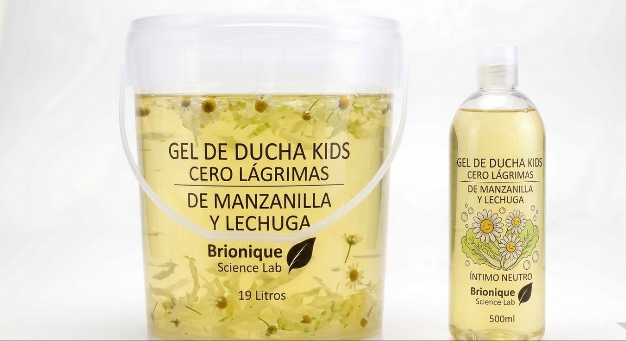 Base body wash manzanilla/lechuga cubeta 19lt
