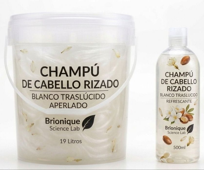 Champú cabello rizado cubeta 19lt