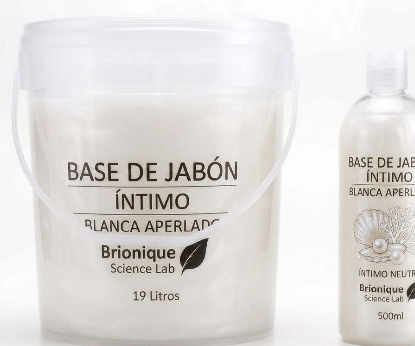 Base Jabón íntimo aperlado cubeta 19lt