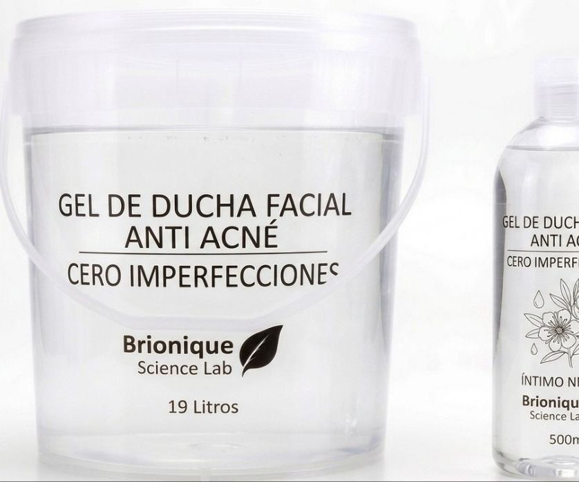 Base gel de ducha anti acné cubeta 19lt