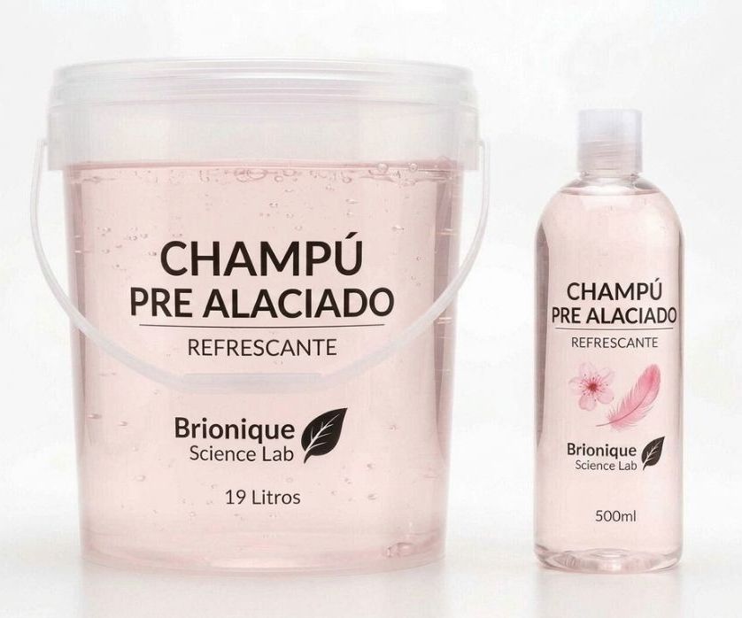 Champú pre alaciado cubeta 19 lt