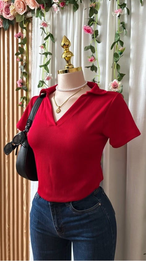 Blusa Annie Rojita ππ»β¨