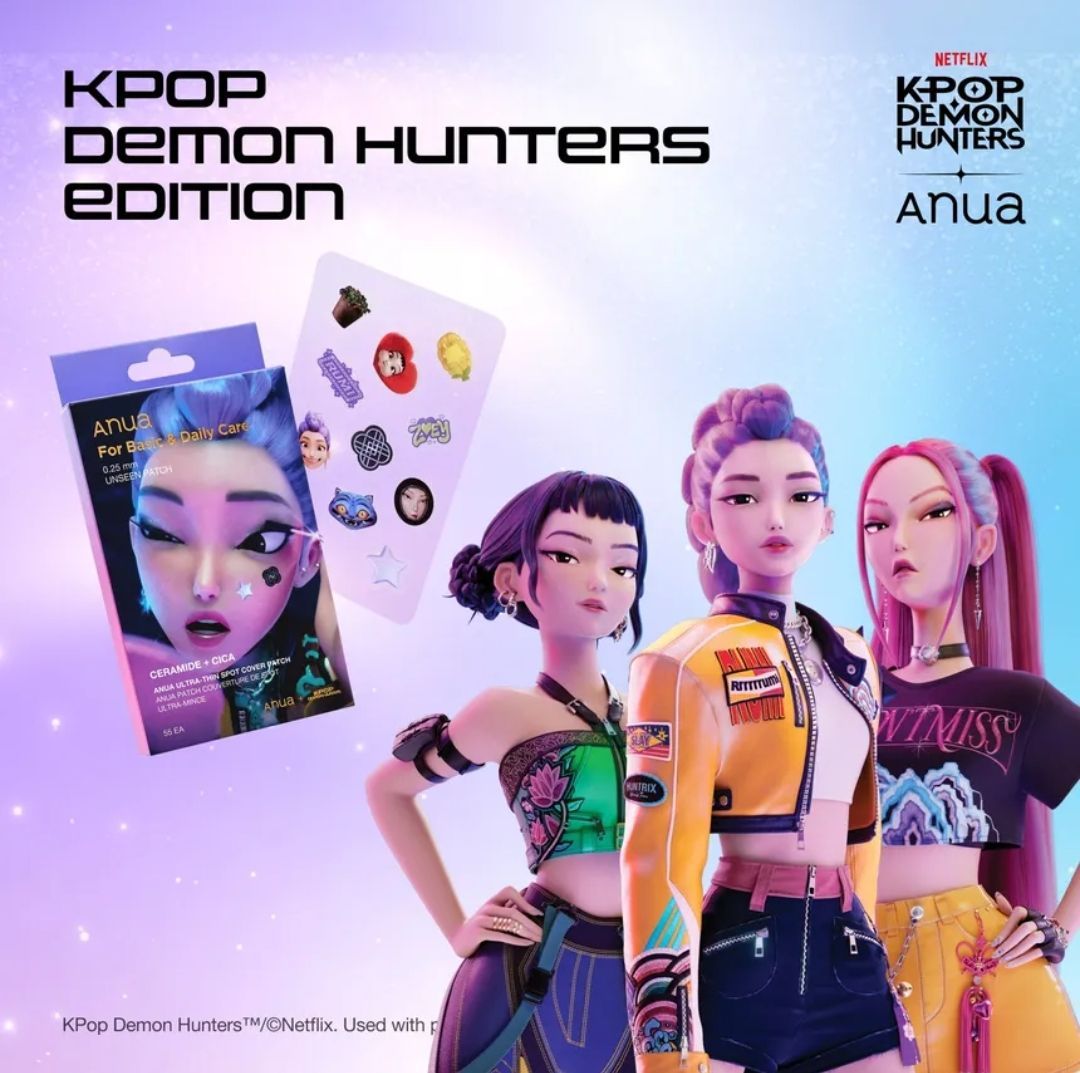 Anua Guerreras del Kpop Parches para acné ultra delgados