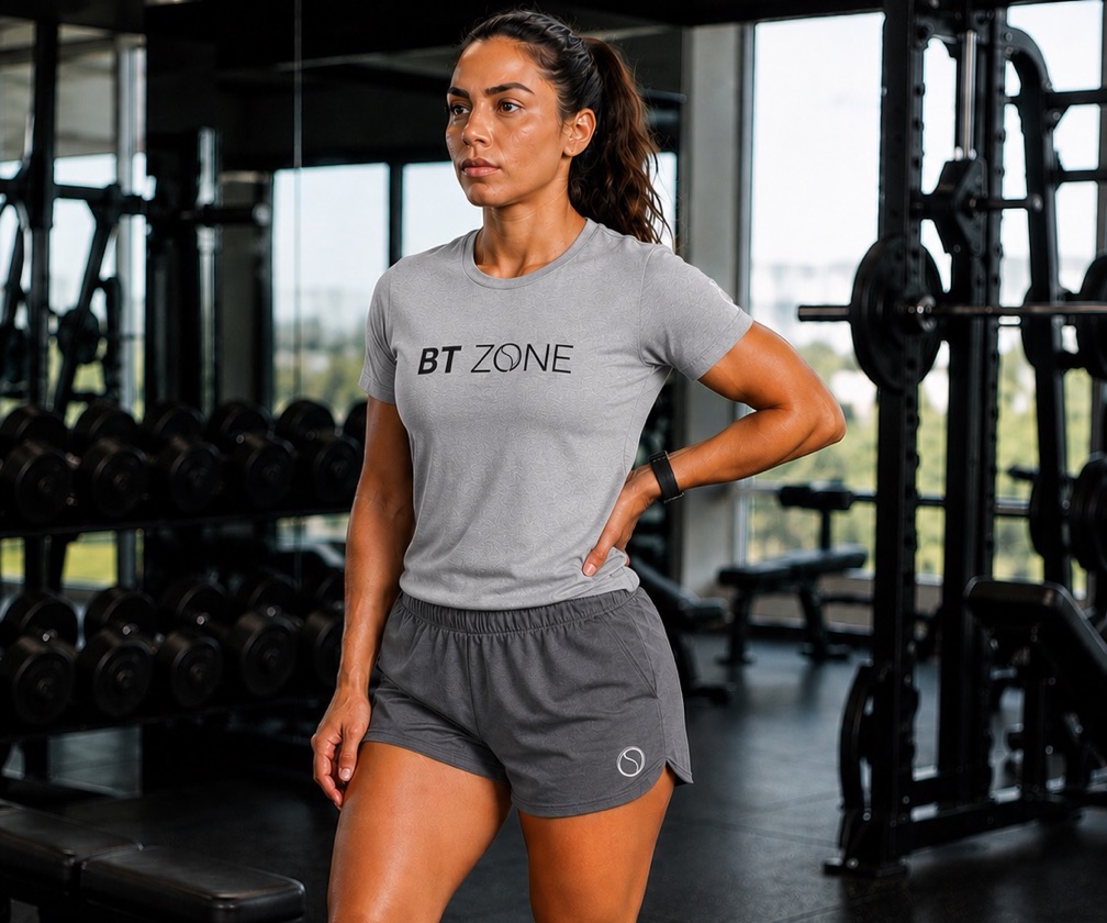 CAMISA FEMINIA DRY FIT (BÁSICA) 100% POLIÉSTER FLEX