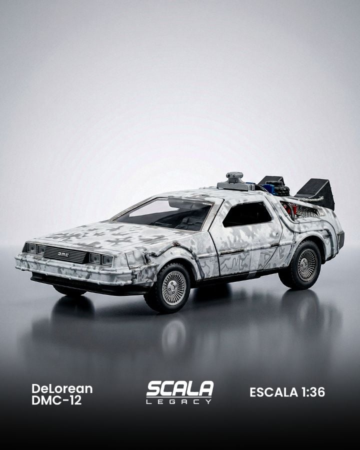 DeLorean DMC-12 ESCALA 1.36