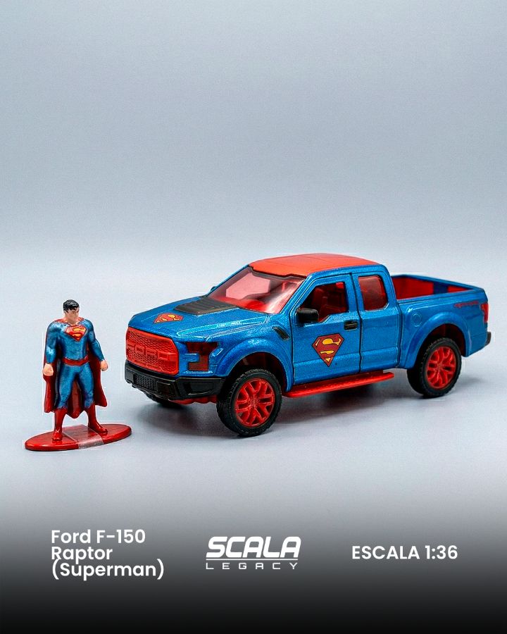 Ford F-150 Raptor (Superman) ESCALA 1.36