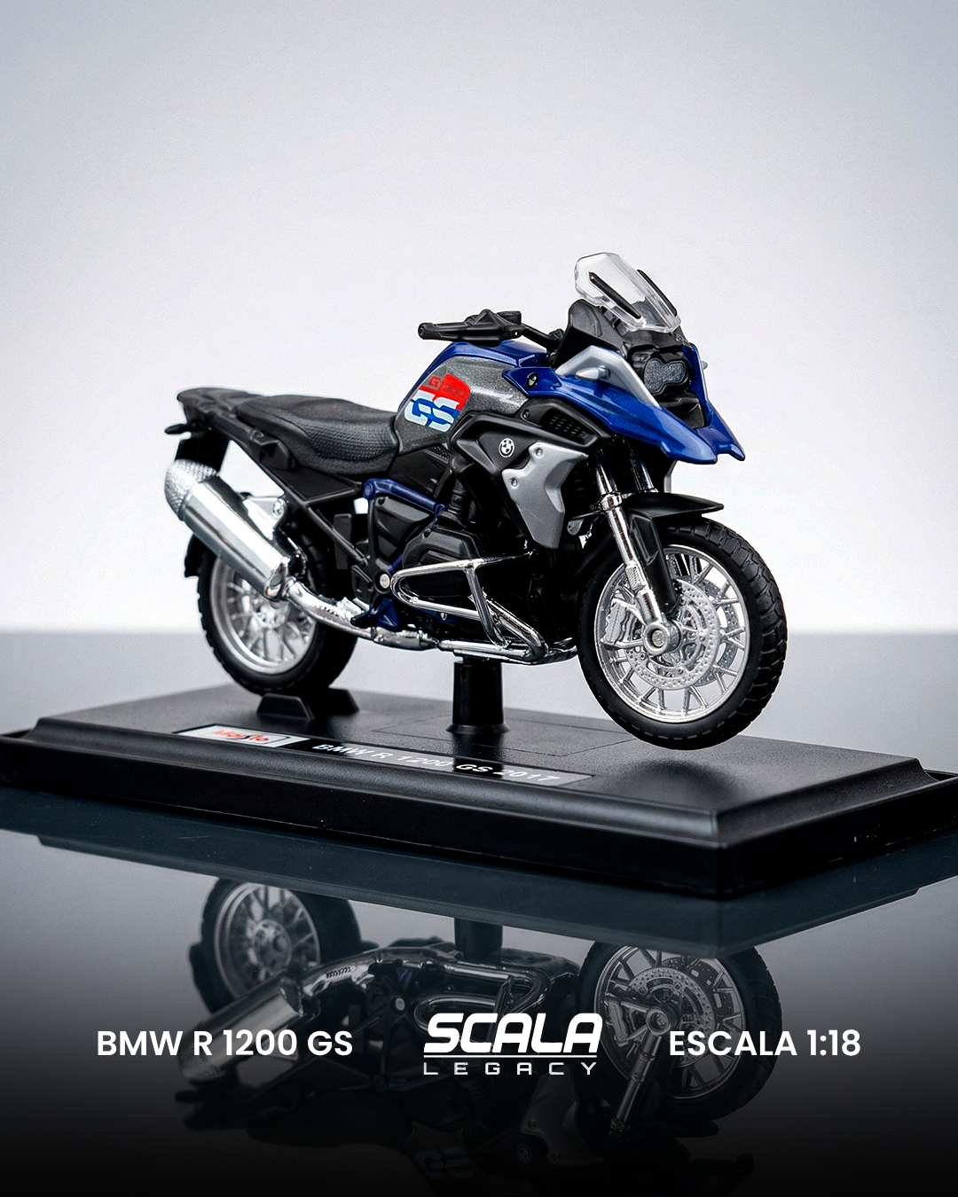 BMW R 1200 GS Escala 1:18