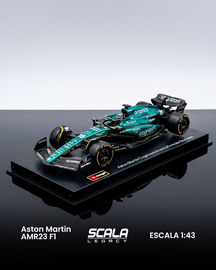 Aston Martin AMR23 F1 ESCALA 1.43