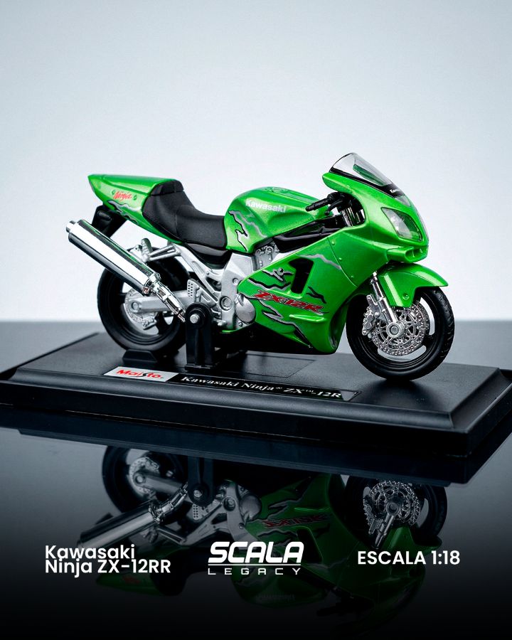 Kawasaki Ninja ZX-12R ESCALA 1.18