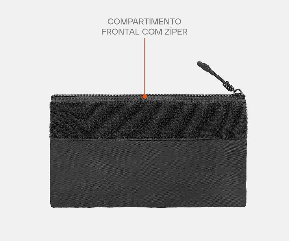 Acessório para Plate Bolso Canguru Zipper Invictus