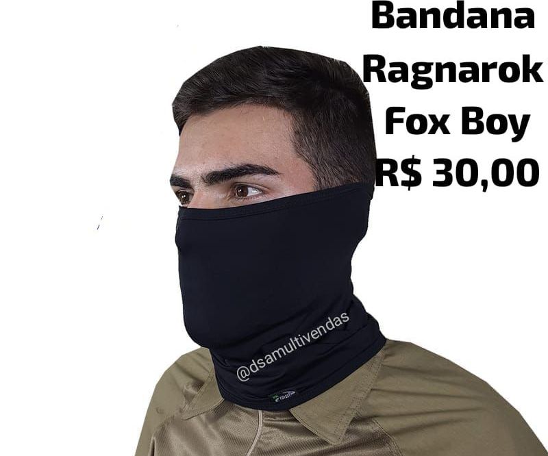 Bandana Ragnarok Fox Boy não é balaclava