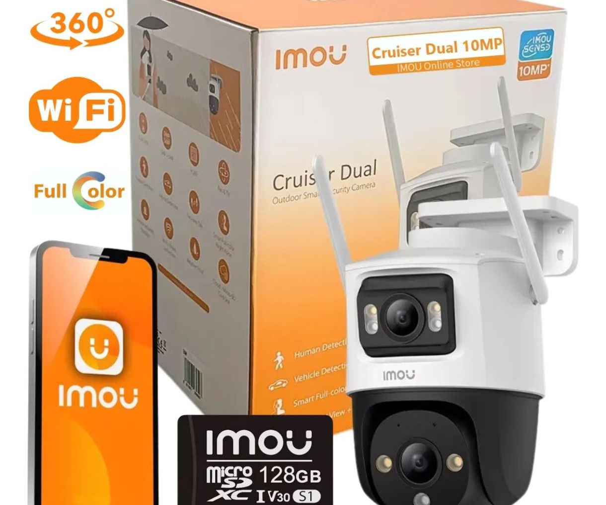 Câmera IPC-S7XNM0WED Imou Cruiser Dual