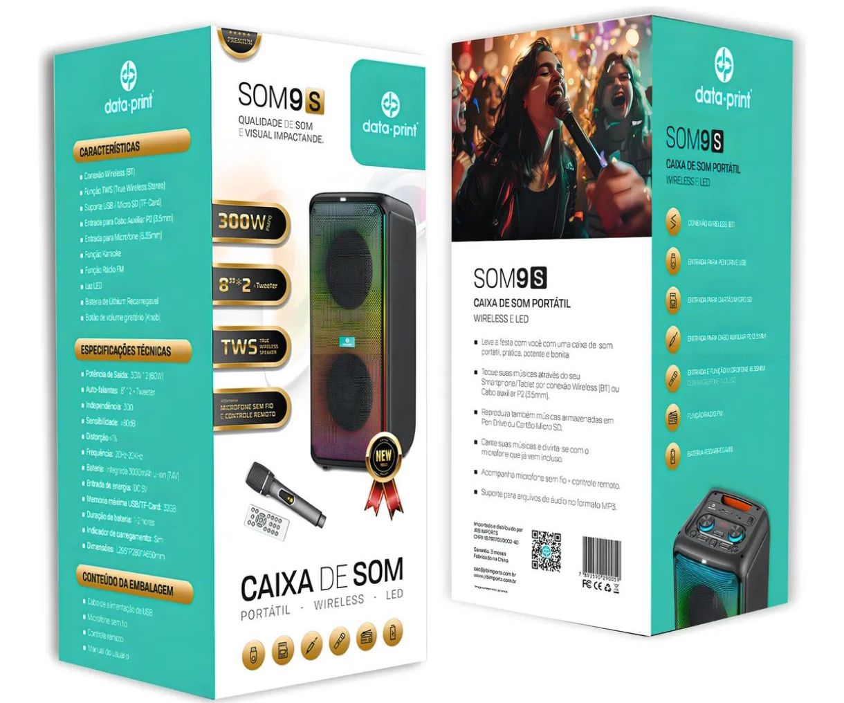 Caixa SOM-9S DataPrint