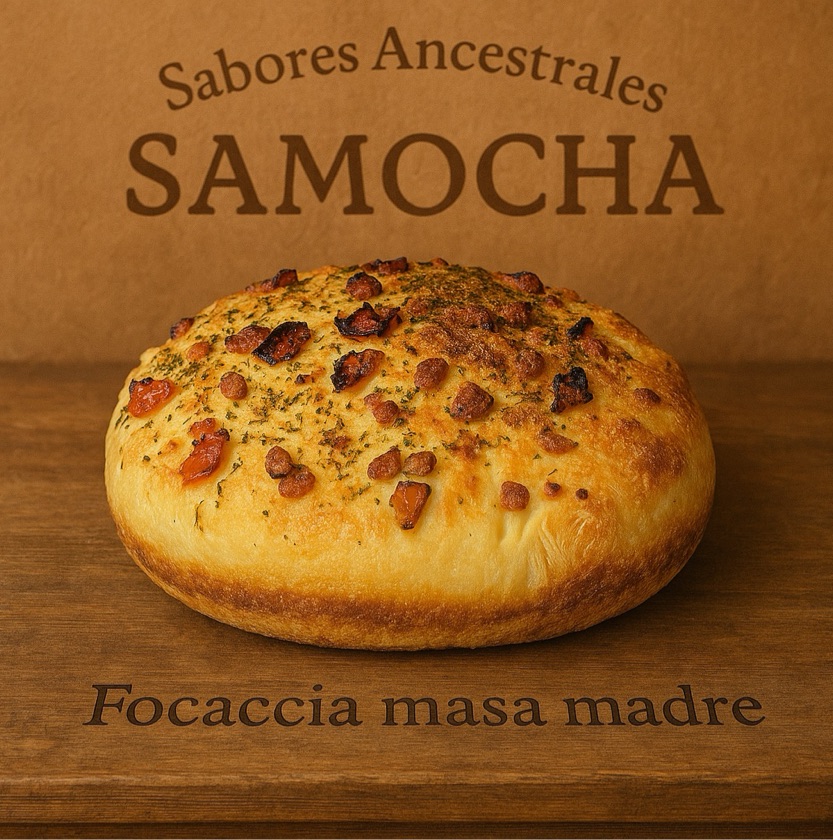 Focaccia Cherry & perejil