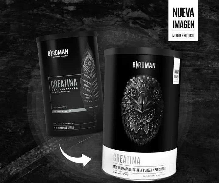Birdman Creatina 450 g | 90 servicios