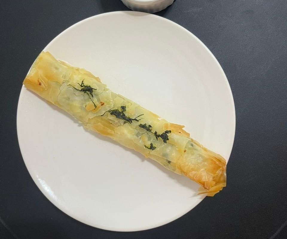 Bureka de Ricota com Espinafre