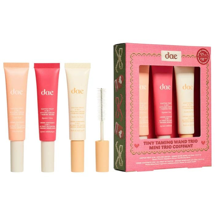dae Mini Cactus Fruit 3-in-1 Styling Cream Taming Wand Trio Set