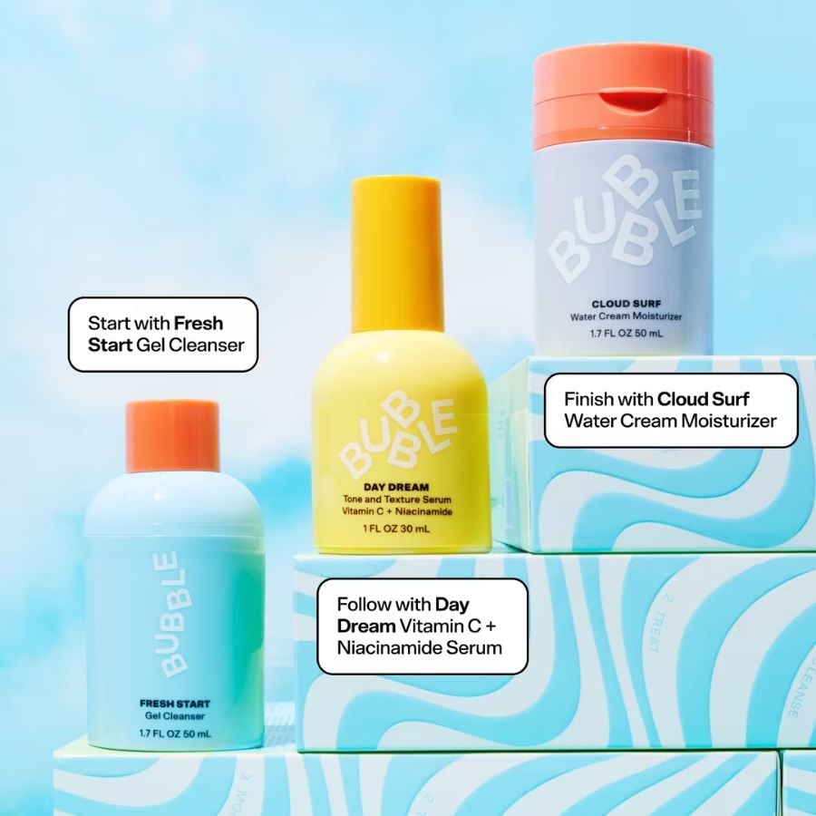 Bubble Rise and Shine Brightening Kit