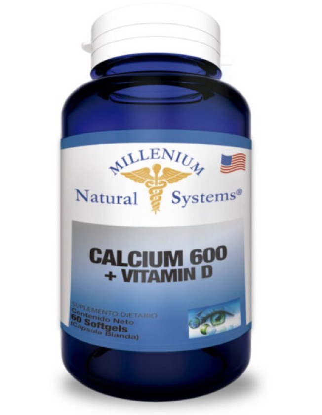 CALCIUM 600+VITAMIN D 100CAP