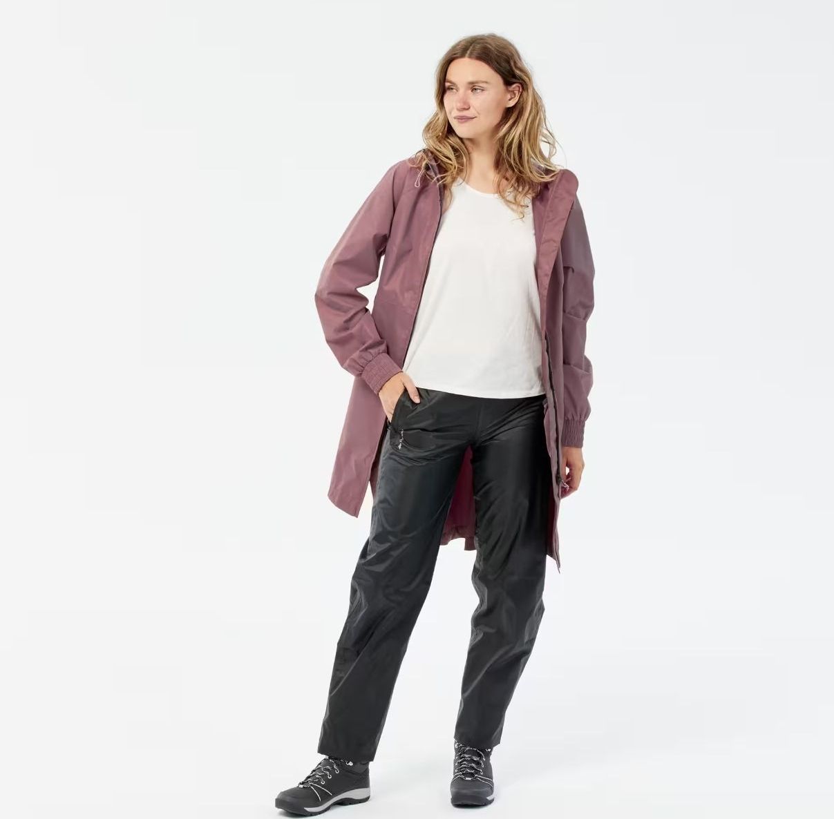 CUBREPANTALÓN IMPERMEABLE SENDERISMO MUJER