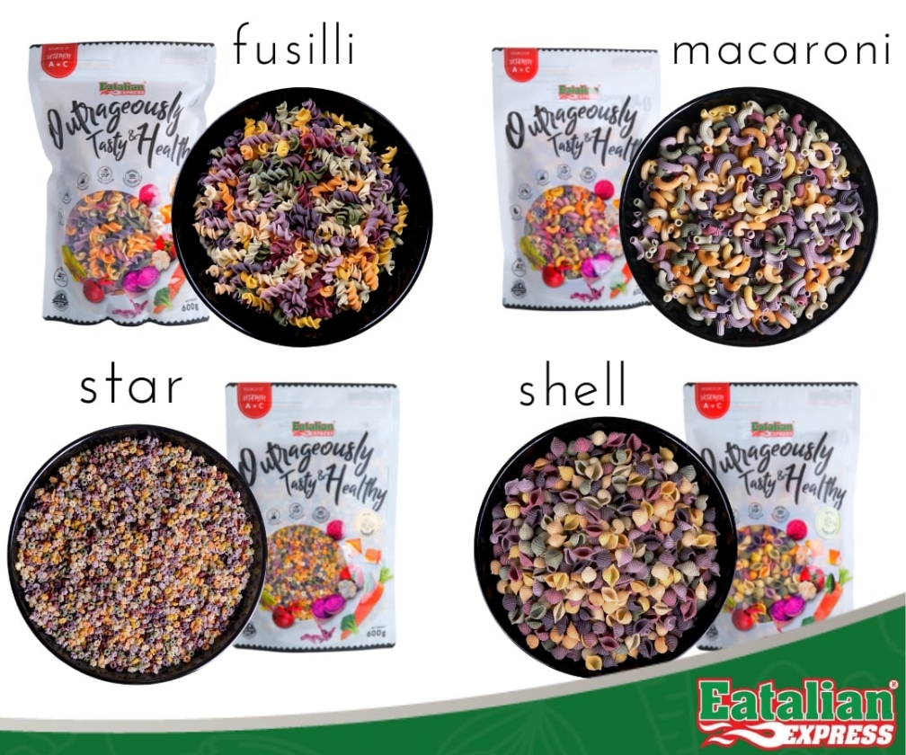 (8m+) Combo MultiVege Pasta —Any 4 packs