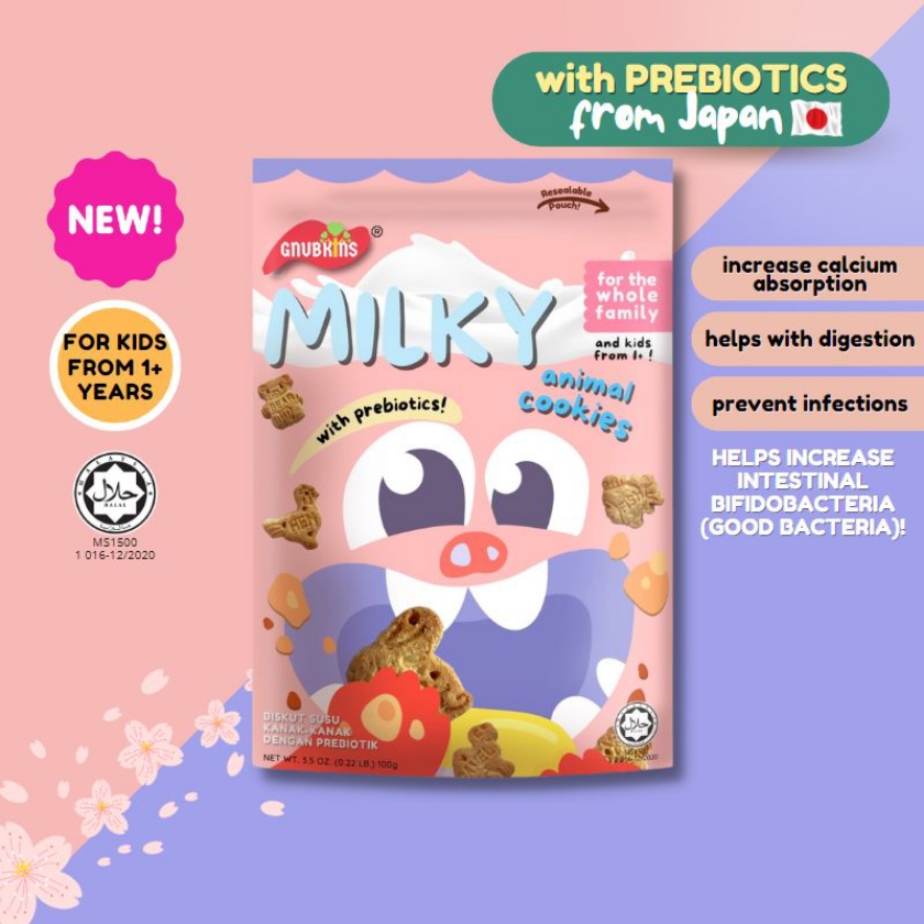 (12m+) Cookies —Milky with Prebiotics