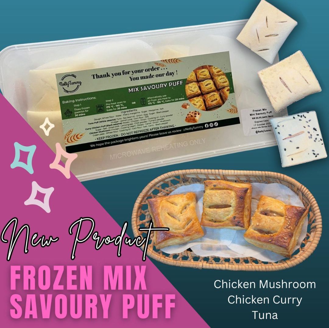 Frozen —Mix Savoury Puff