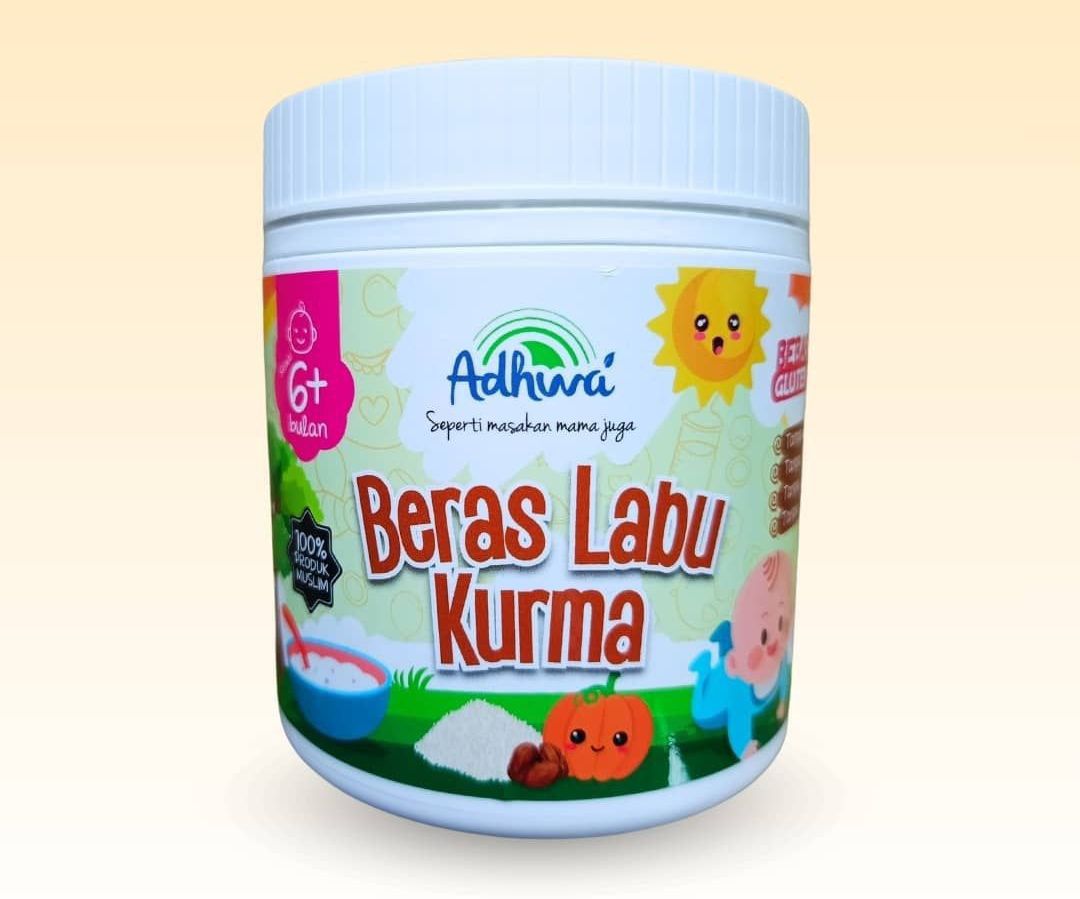 (6m+) Serbuk Beras Labu & Kurma
