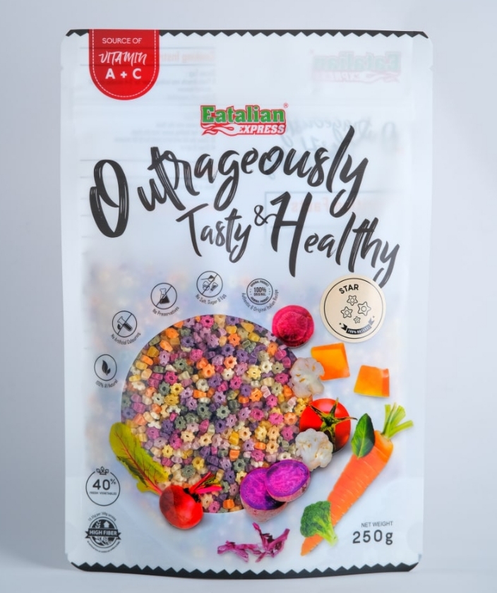 (8m+) Mix Vege Pasta โStar 250g