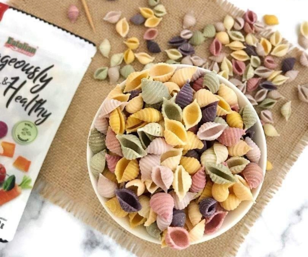 (8m+) Mix Vege Pasta โShell 250g