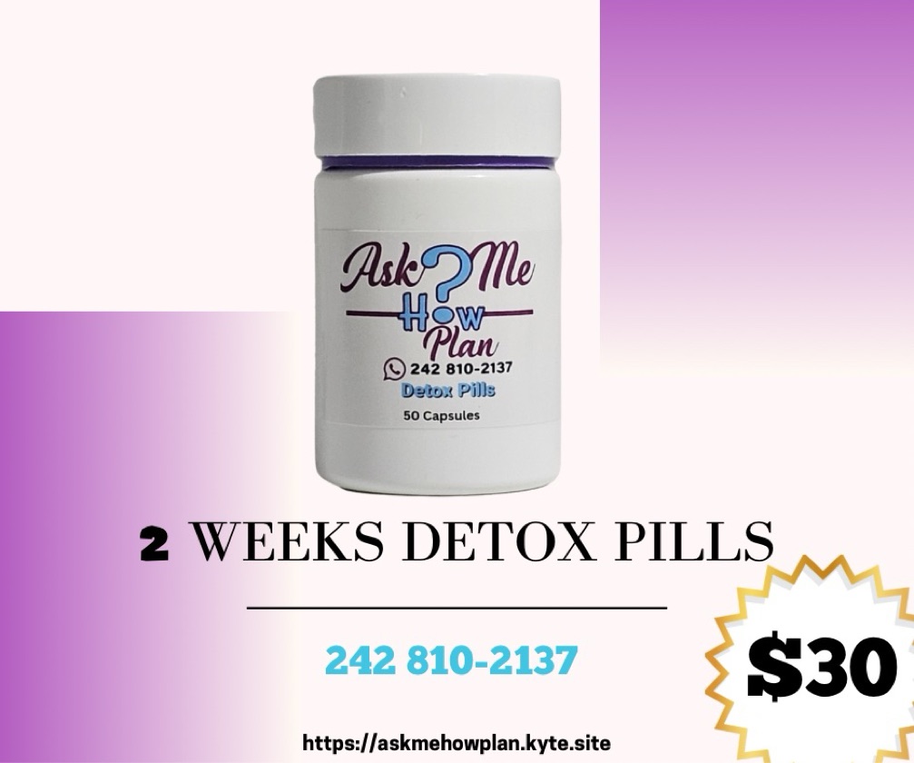 Detox pills 2 weeks supply (Target stomach-sib vant)