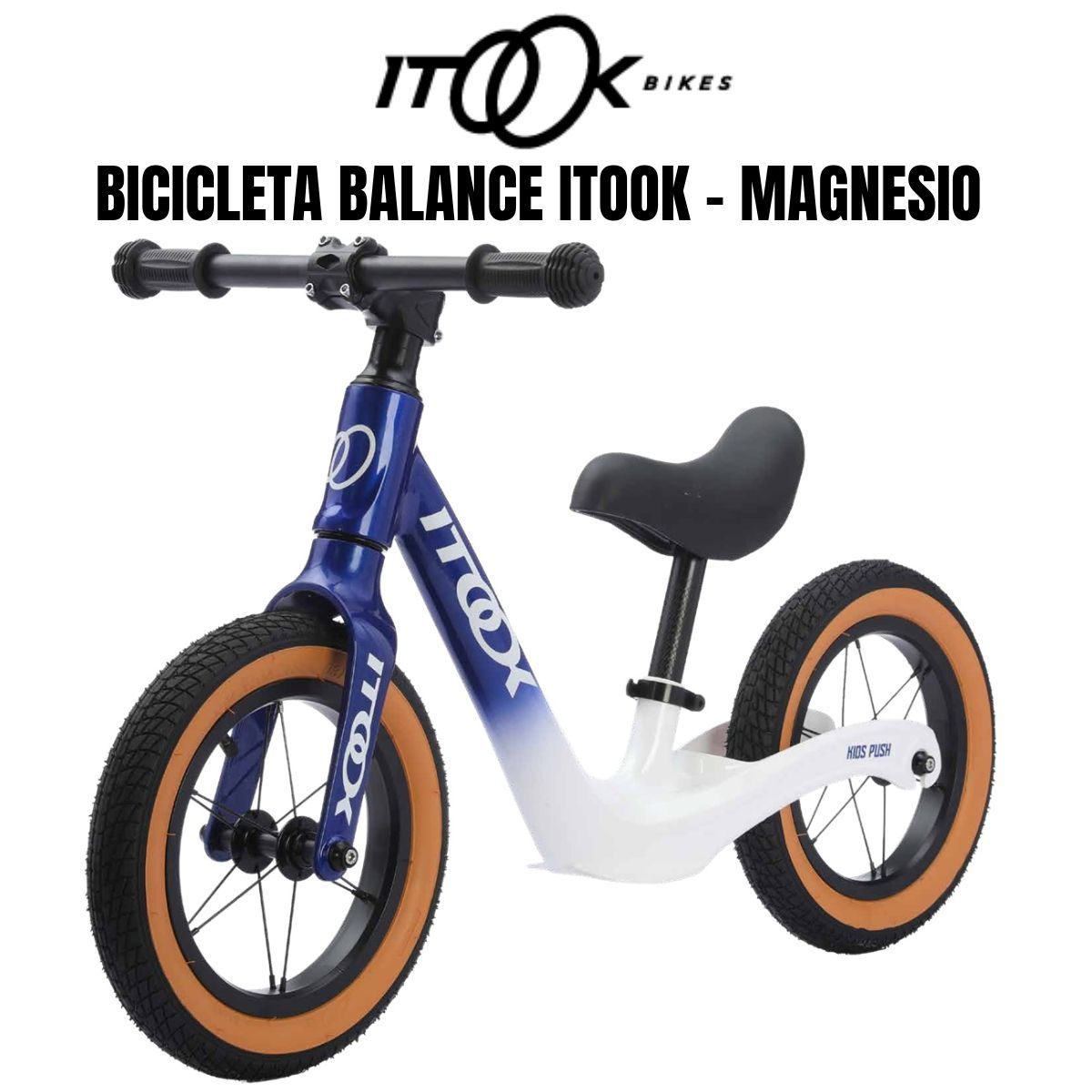Bicicleta de Balance Itook 12" - Magnesio