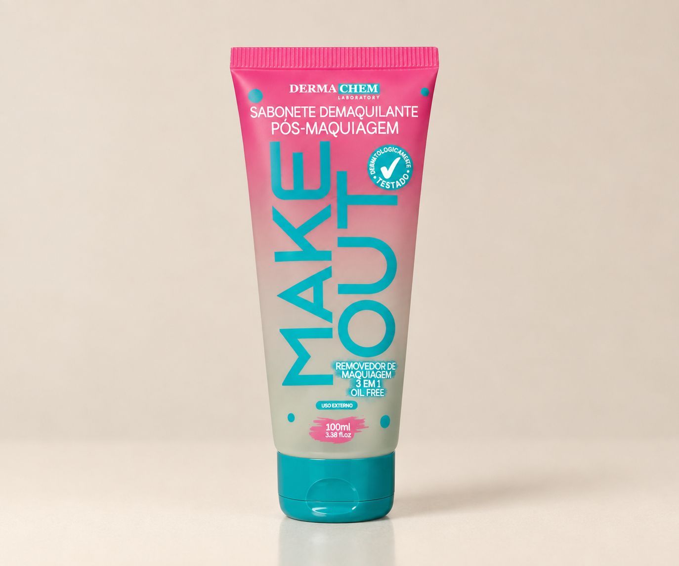 Sabonete Demaquilante Make Out Pós-Maquiagem Dermachem