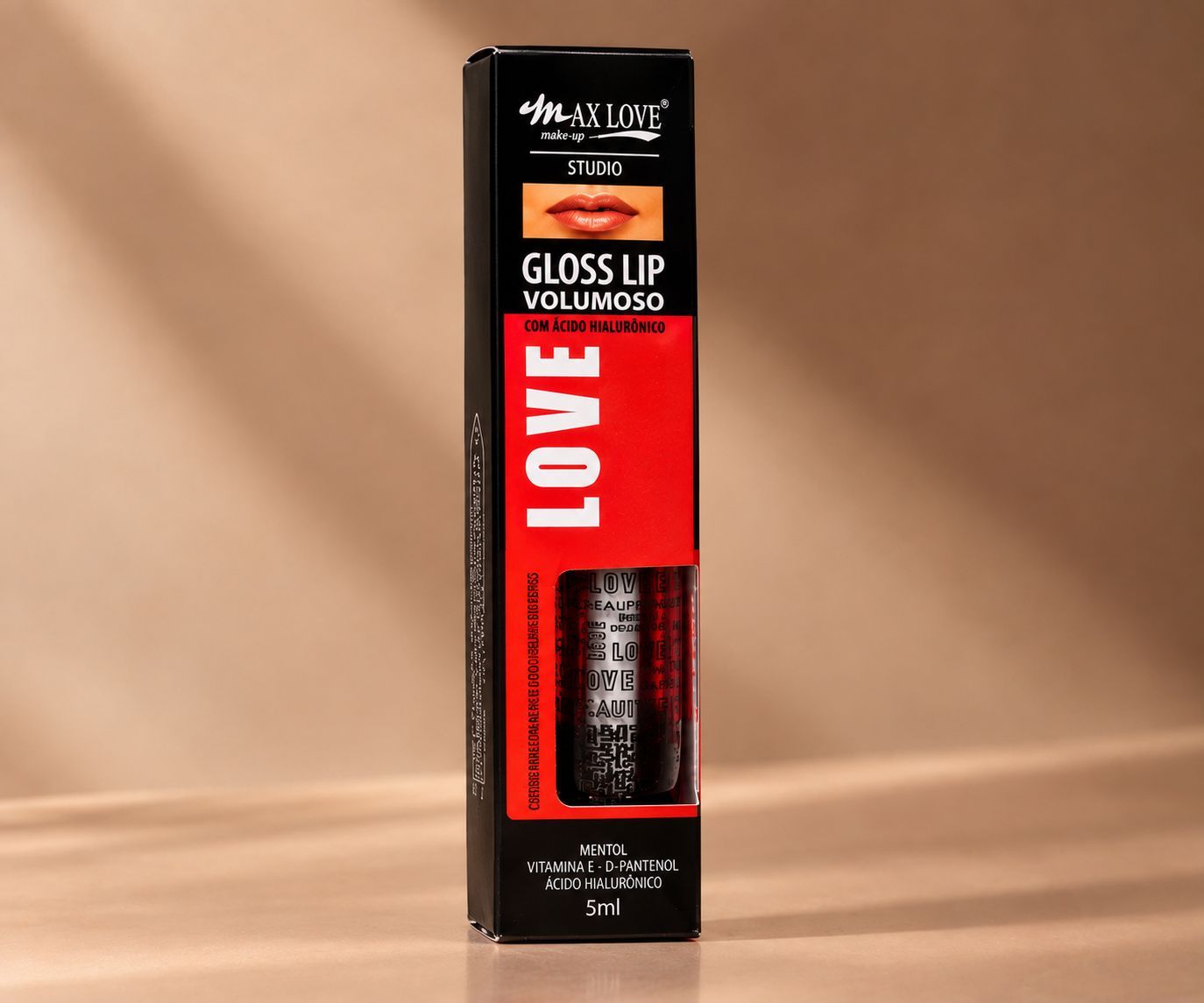 O Gloss Lip Volumoso da Max Love