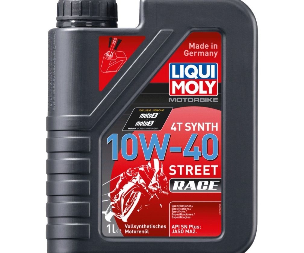 Liqui Moly Aceite 10w40 sintetico street 1L 4 tiempos