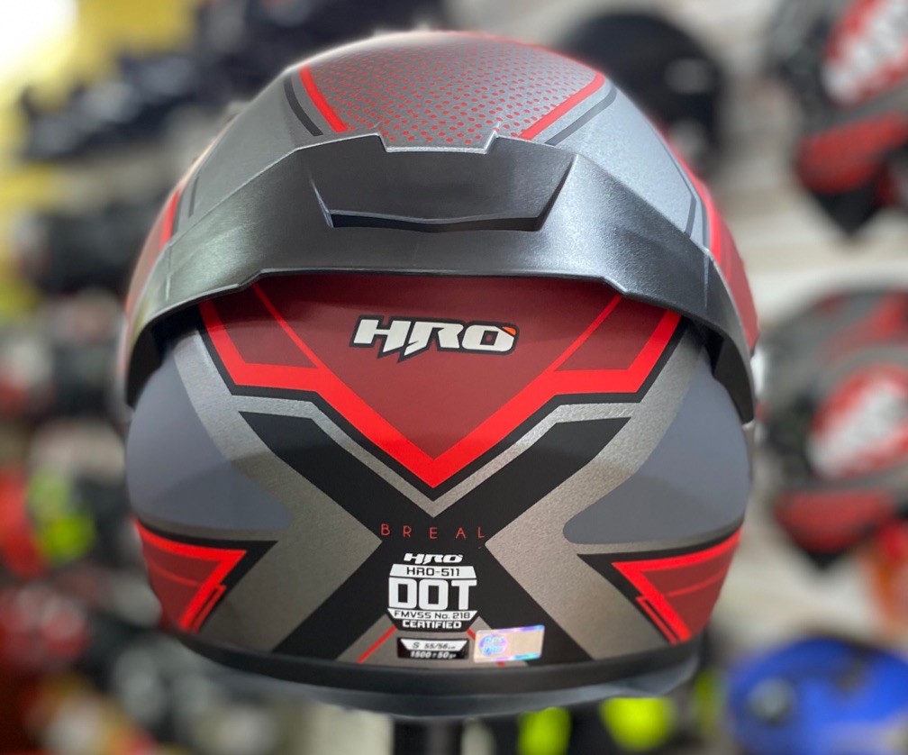 Hro 511 talla L integral breal rojo