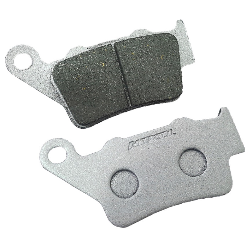 Pastilla freno posterior fibra cobre / acero plata p200ns