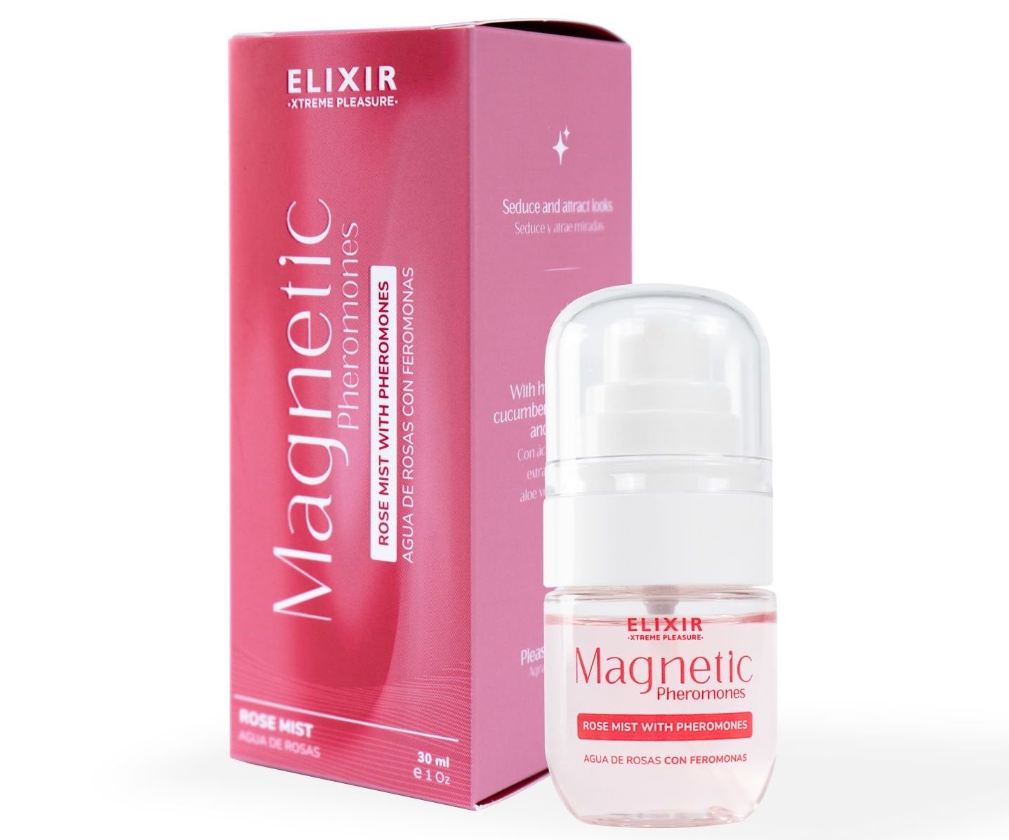 Agua de Rosas con Feromonas Magnetic Elixir