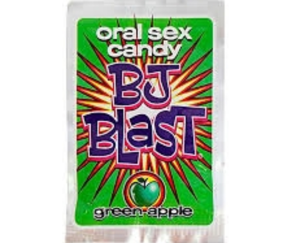BJ BLAST CARAMELO ORAL SABOR A MANZANA VERDE!!!