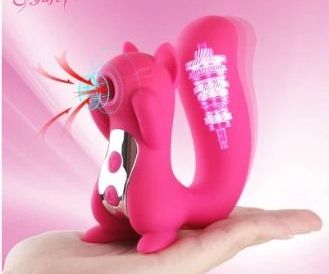 2 en 1 Vibrador y succionador Alvin