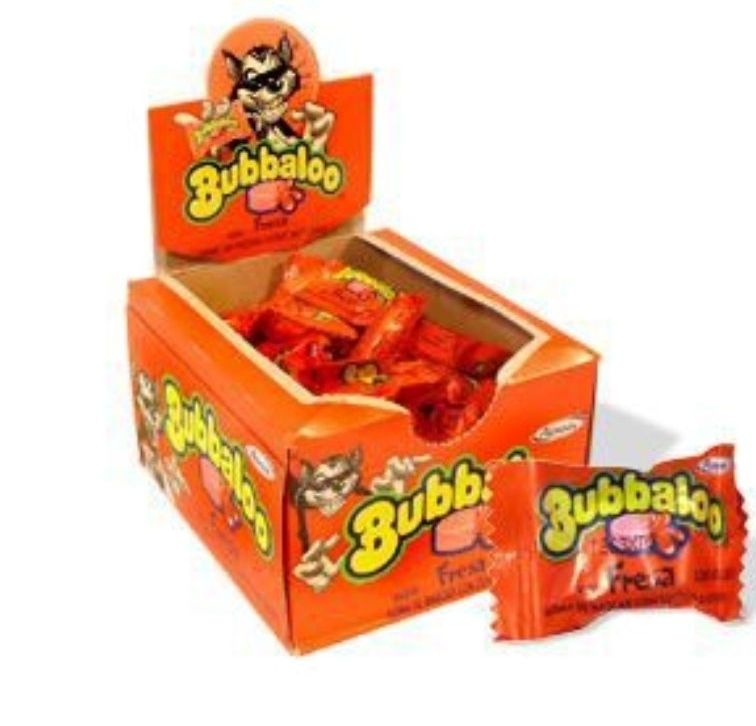 Bubbaloo Chicle Fresa 47pc