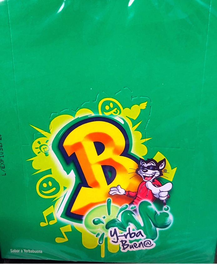 Bubbaloo Chicle Yerbabuena 47pc