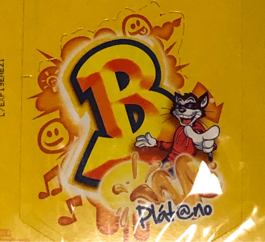 Bubbalo Chicle Platano 47pc