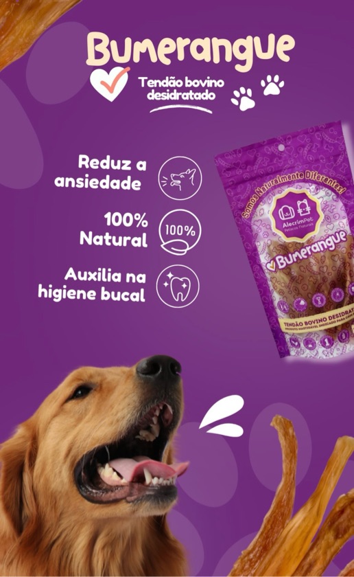 Tendão Bovino - Alecrim pet