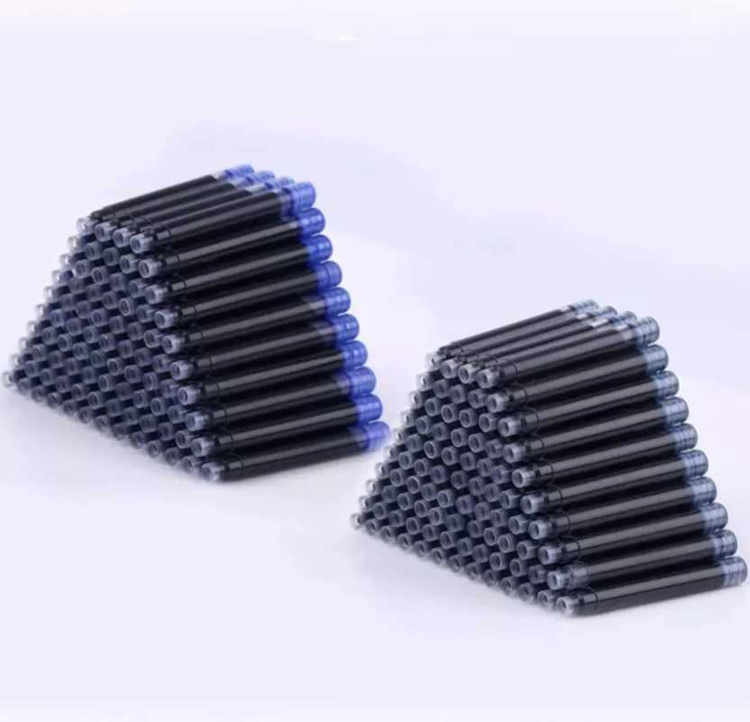 5 Cartuchos Tinta Azul o Negro 2.6mm Internacional