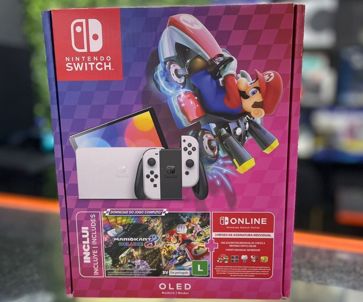 Nintendo Switch oled travado